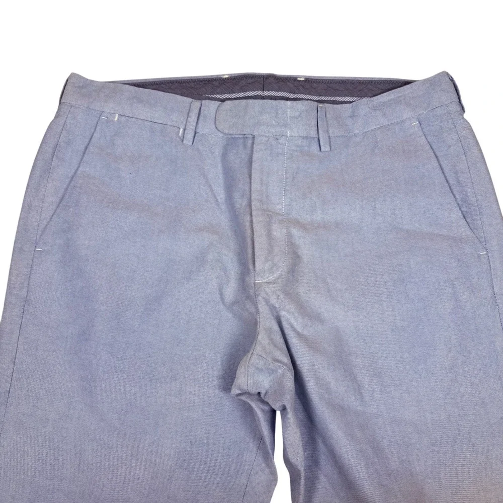 J.Crew Bowery Mens Slim Fit Dress Pants Blue Size 32x30